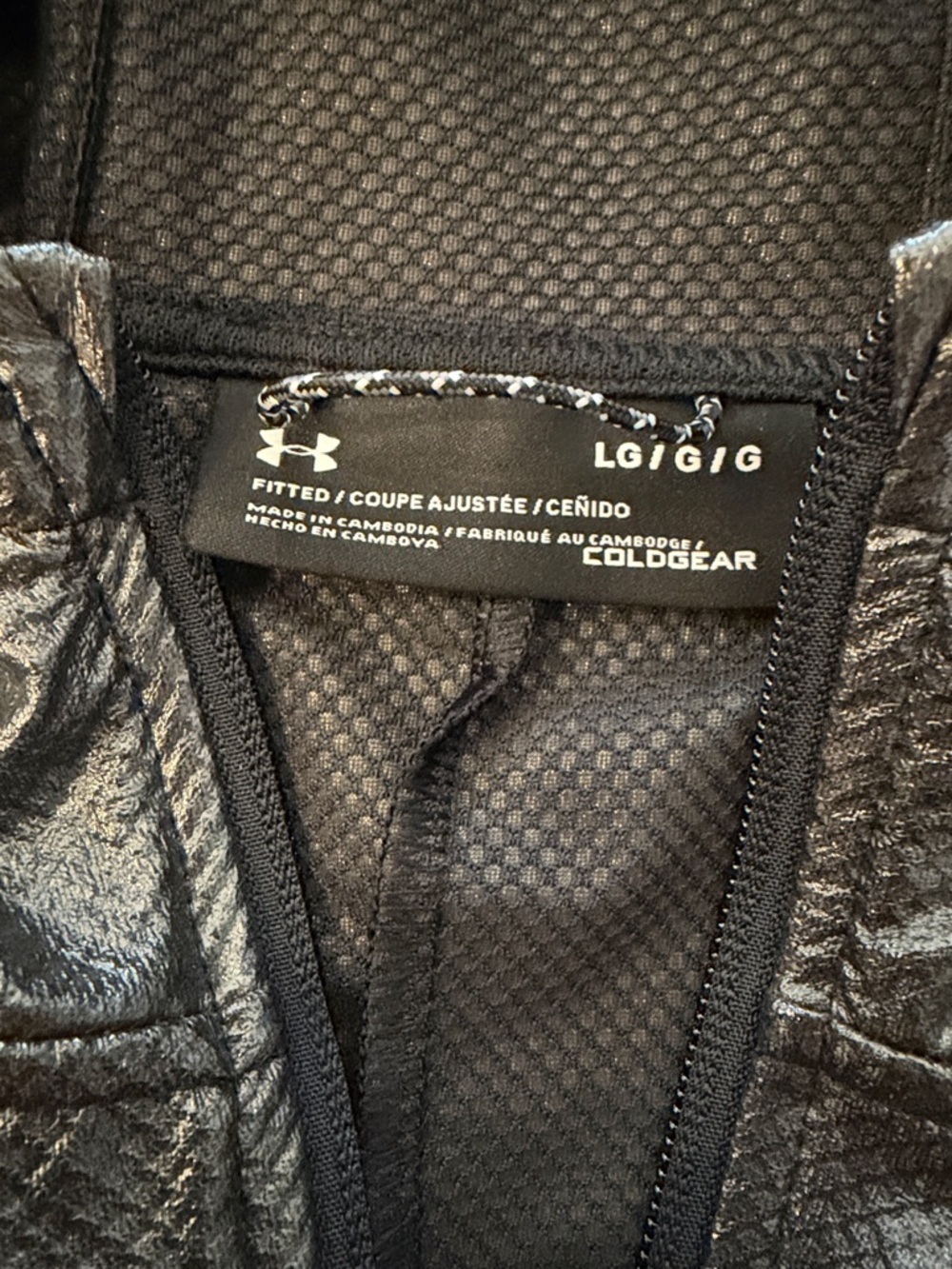 Under Armour Coldgear Fitted Jacket Size Large - Picture 2 of 3